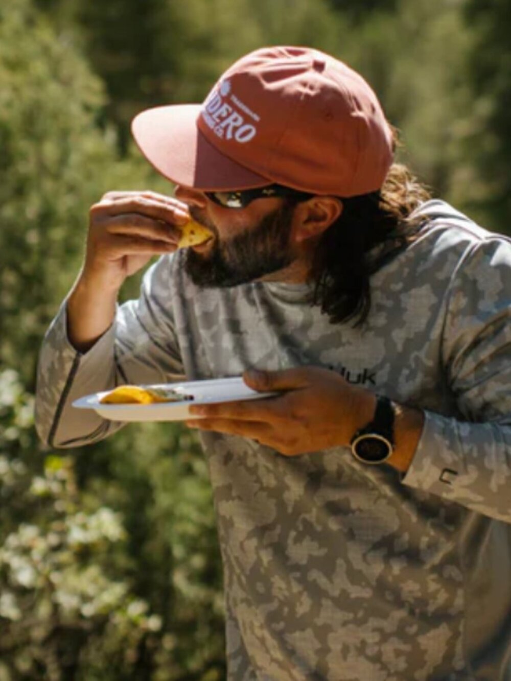 NWOT Sendero Provisions Unisex Logo Hat in Pink / Red - Picture 8 of 8